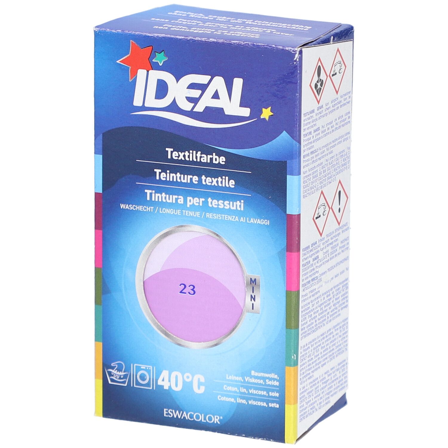 IDEAL® Mini Teinture textile longue tenue - 23 Lilas