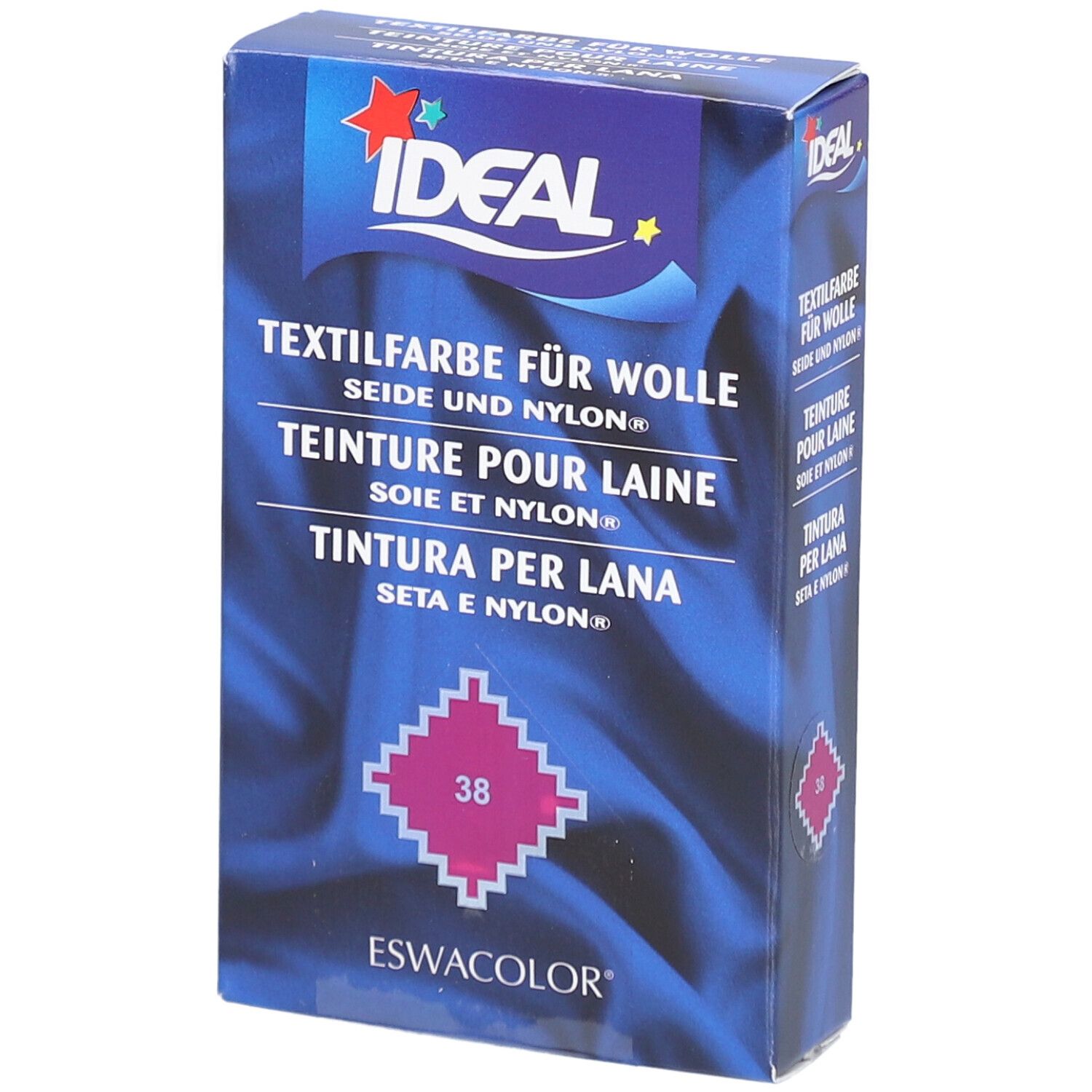 IDEAL Kleurstof voor Wol, Zijde en Nylon - 38 Fuchsia