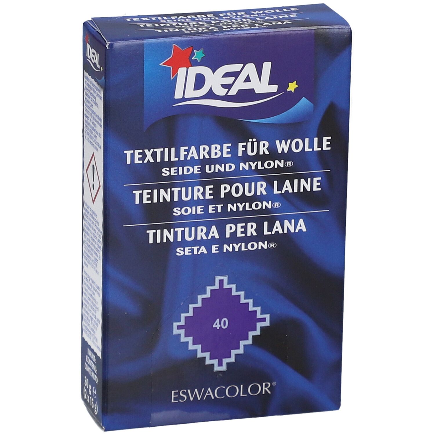 IDEAL Kleurstof voor Wol, Zijde en Nylon - 40 Lavendel Violet