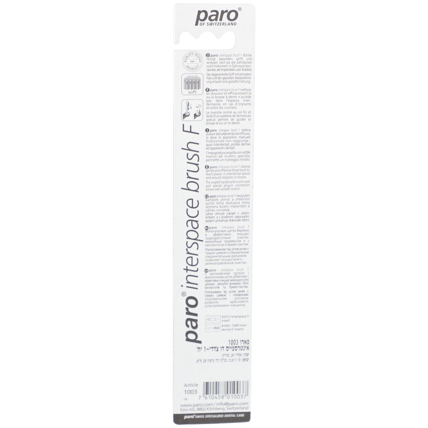 paro® opzetborstel F