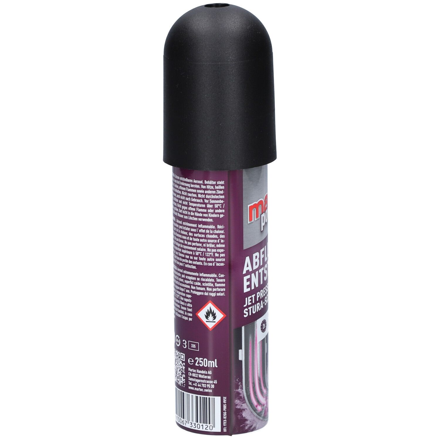 MARTEC POWER Drukstraalbuisontstopper