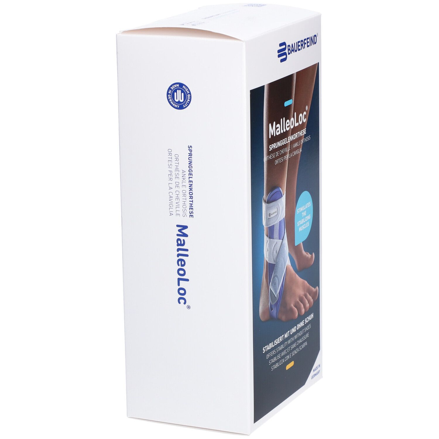 BAUERFEIND MalleoLoc® Haarorthese maat 1 links