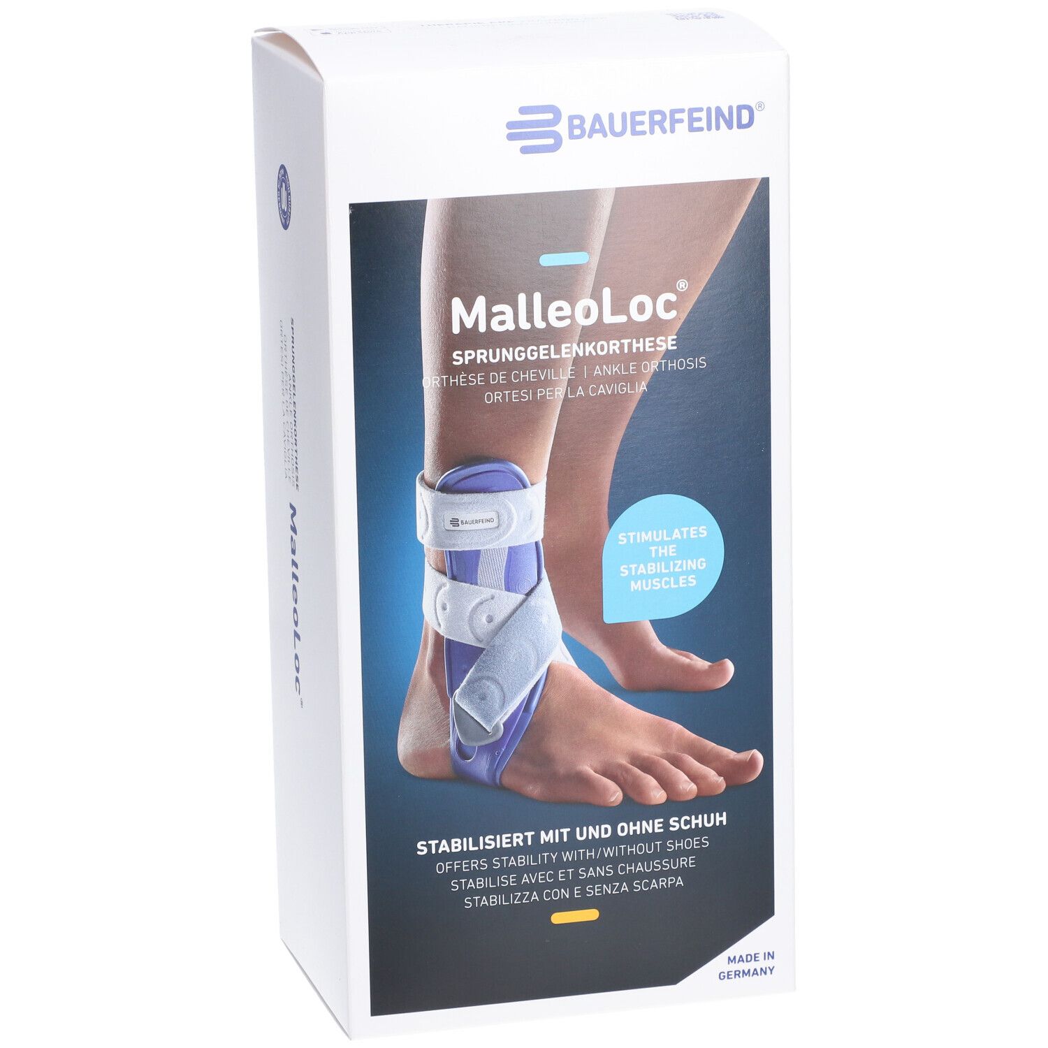 BAUERFEIND MalleoLoc® Haarorthese maat 1 links