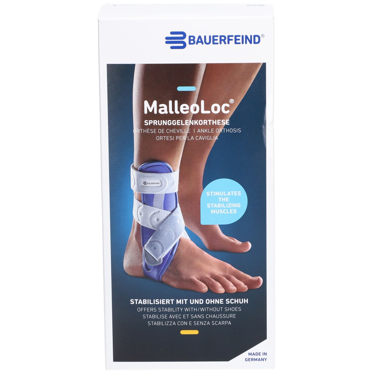BAUERFEIND MalleoLoc® Enkelorthese maat 2 links