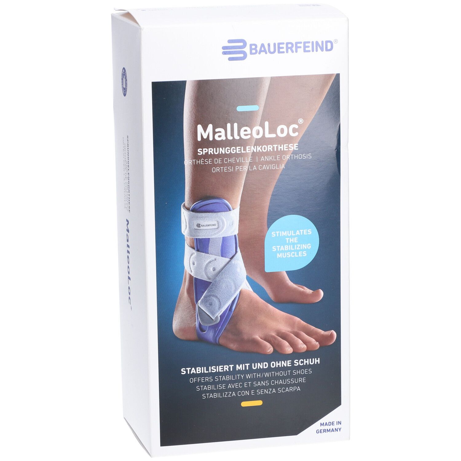 BAUERFEIND MalleoLoc® Enkelorthese maat 2 links