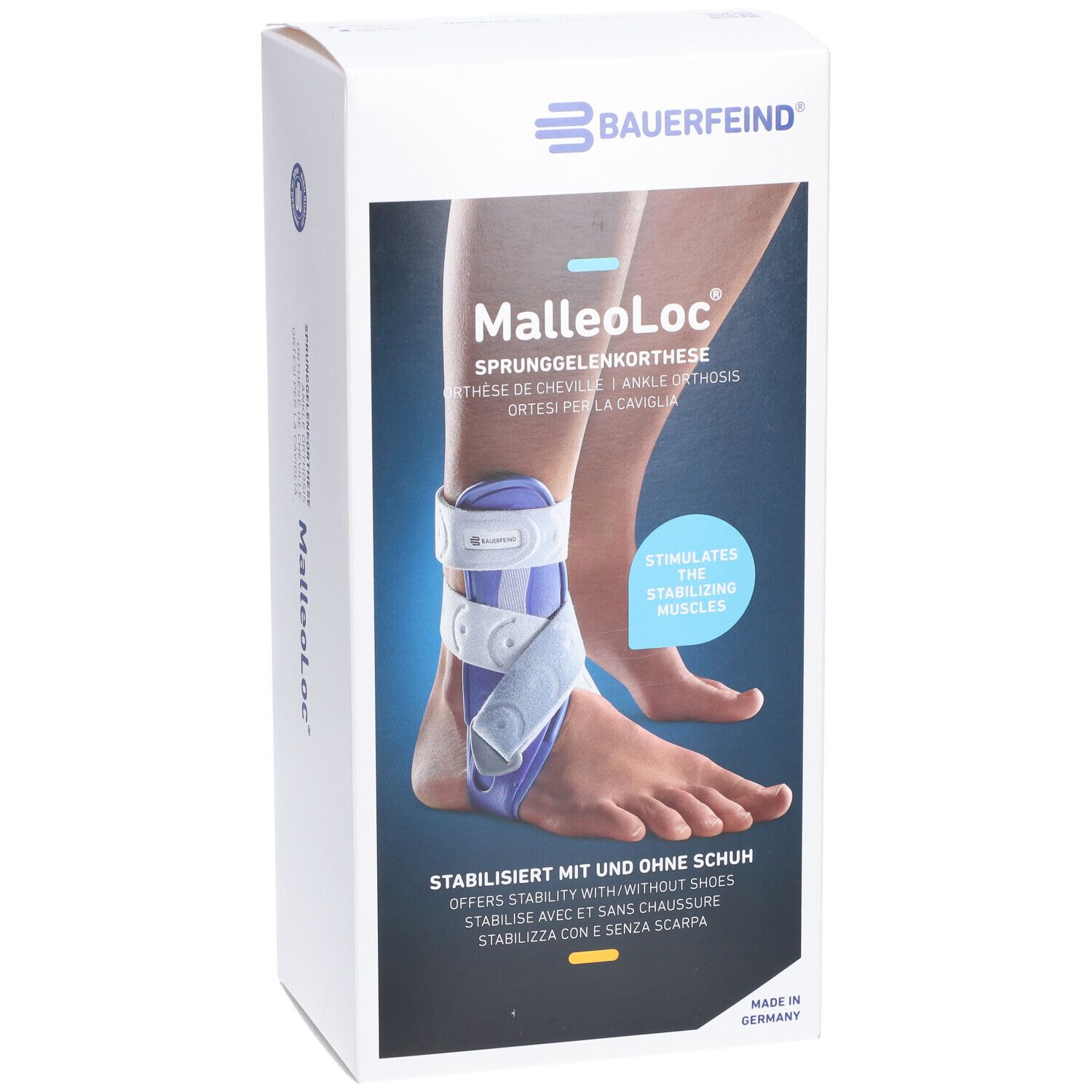 BAUERFEIND MalleoLoc® Enkelorthese maat 1 rechts
