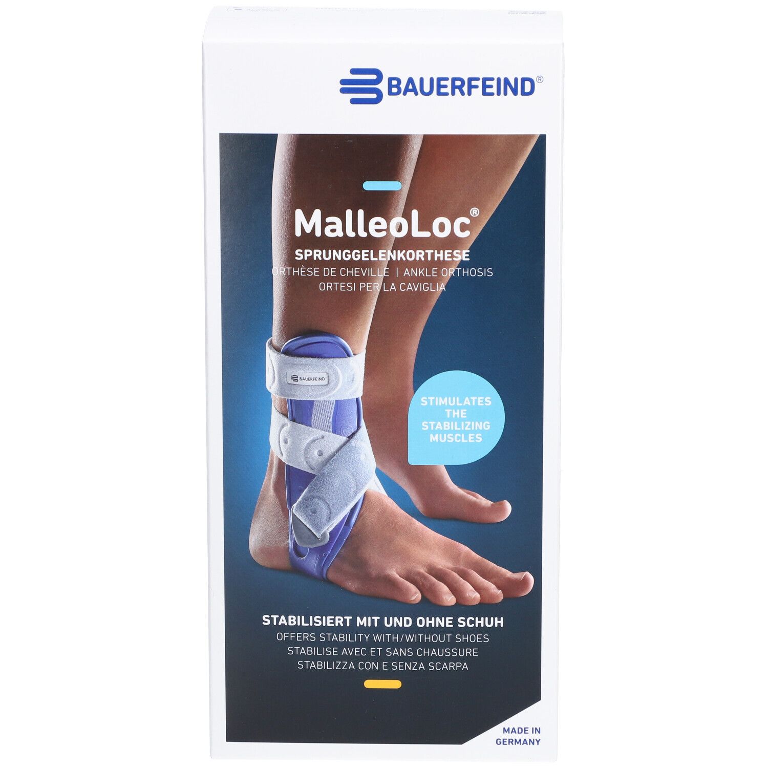 BAUERFEIND MalleoLoc® Enkelorthese maat 2 rechts