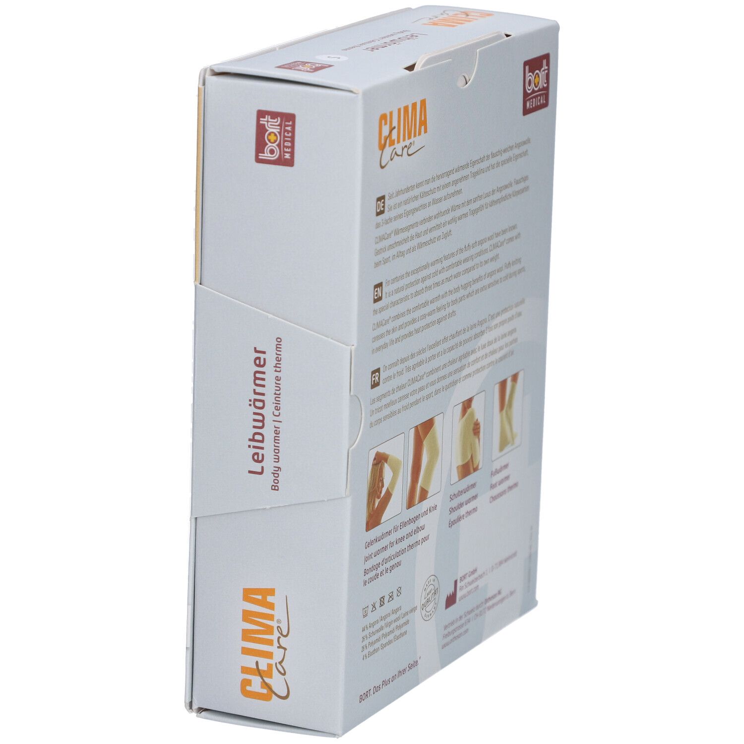 BORT CLIMACare® Chauffe-corps taille S blanc