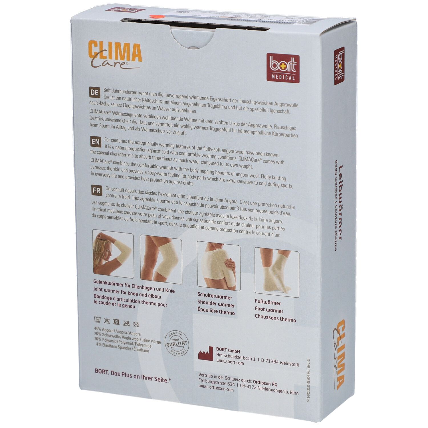 CLIMACare® lichaamsverwarmer