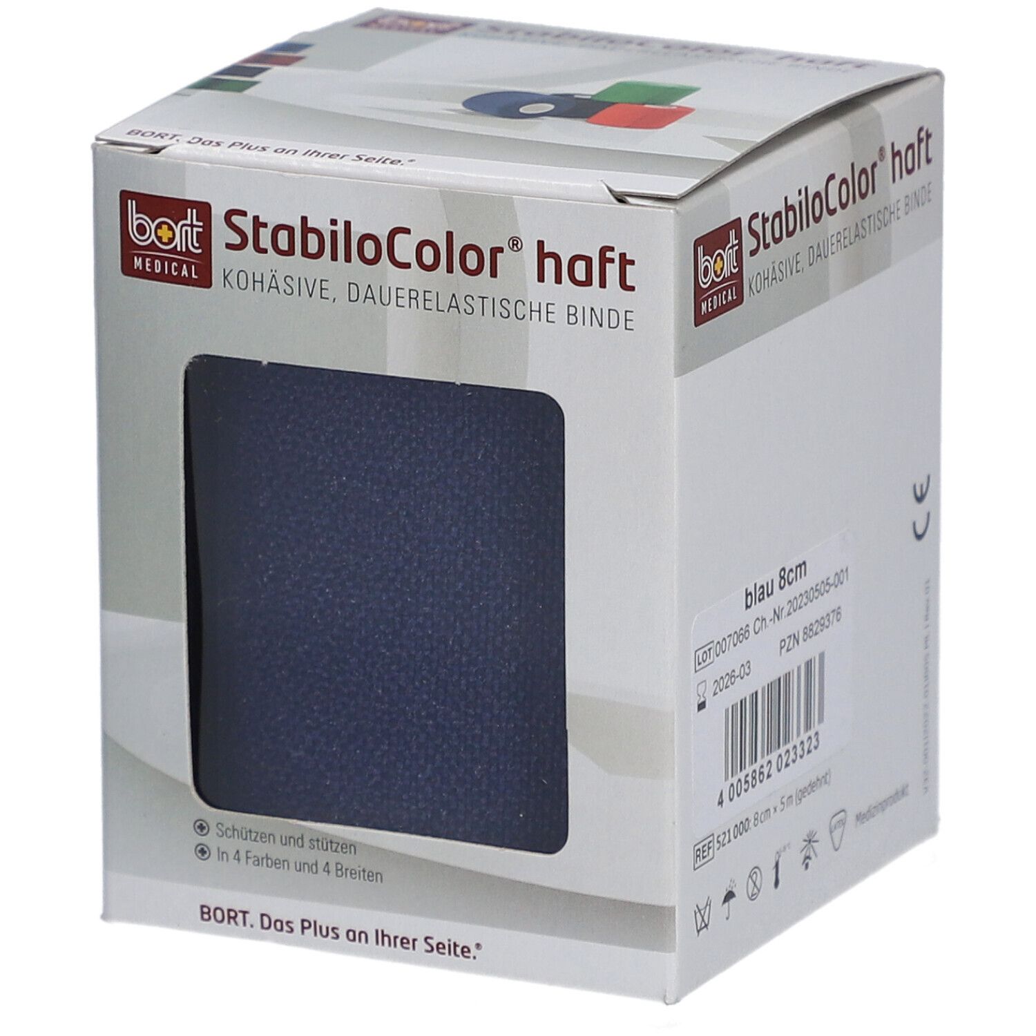 BORT StabiloColor® kleefzwachtel 8 cm blauw