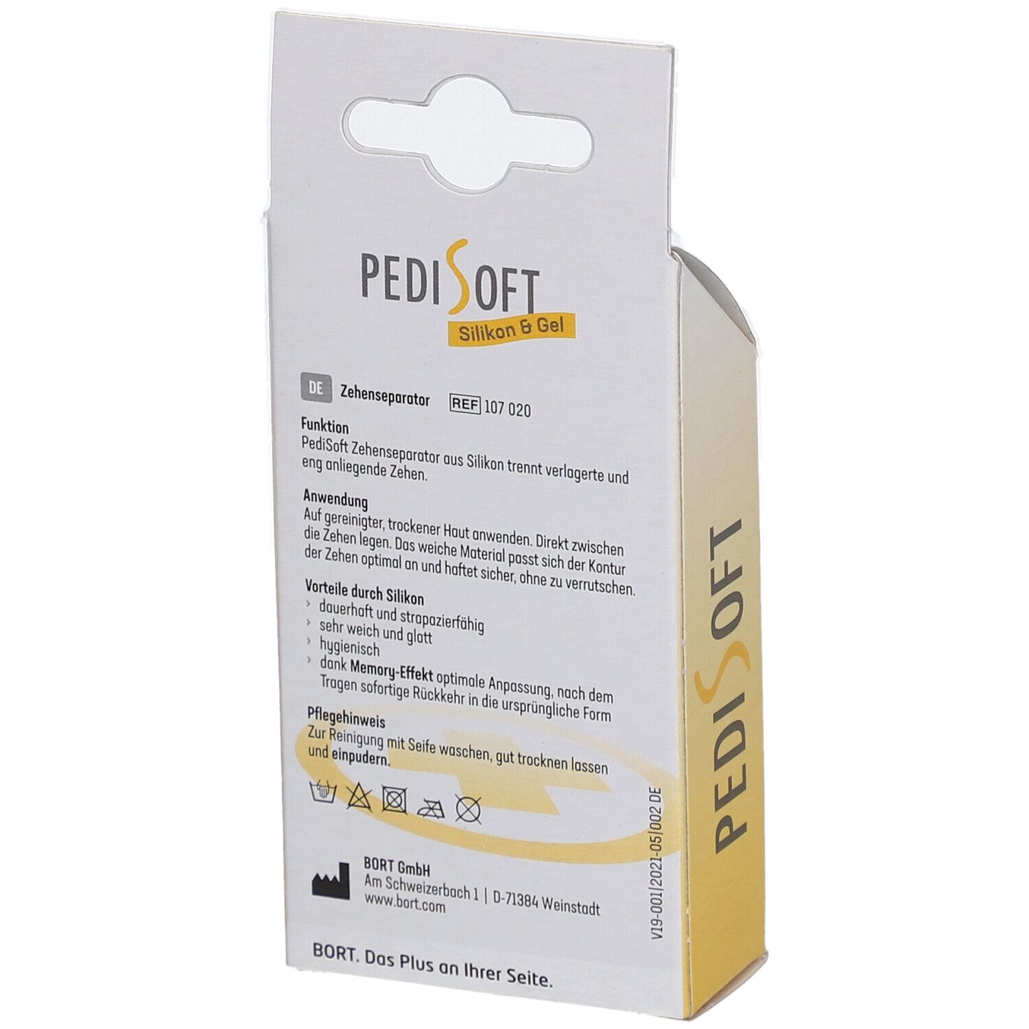 Bort PediSoft Séparateur d'orteils, 2 Stk