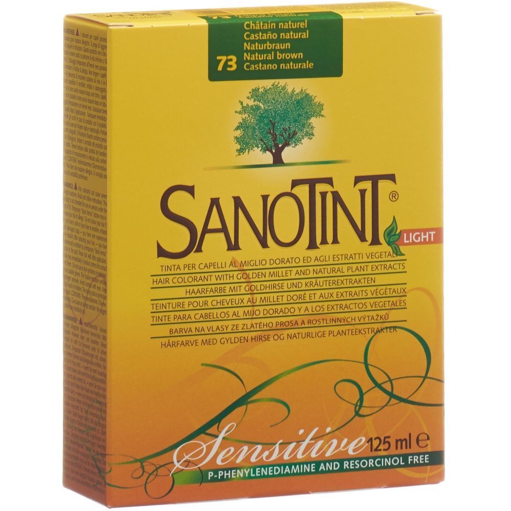 SANOTINT Sensitive Hair Dye 73 natuurlijke kastanjekleur