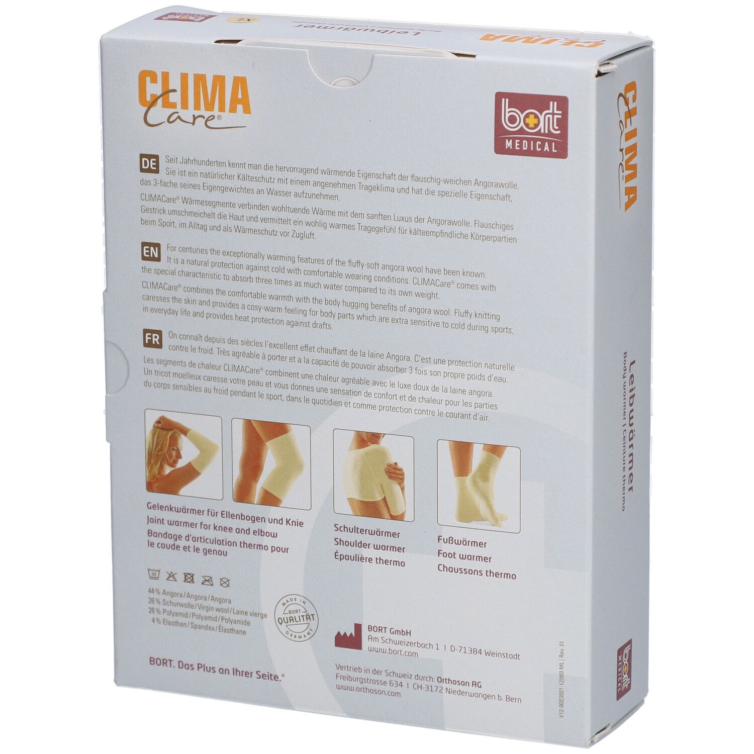 Chauffe-corps CLIMACare® x-large peau
