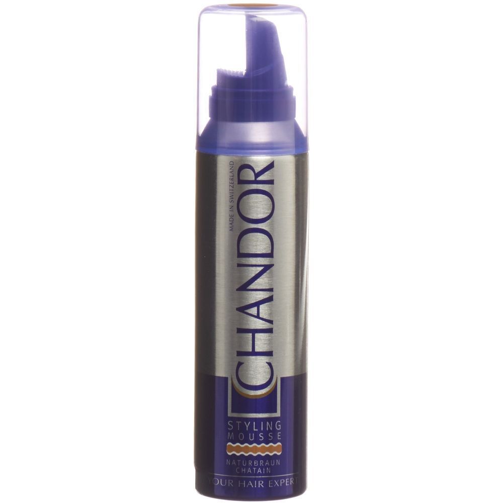 Chandor Colour Stylingmousse Natuurlijk Bruin