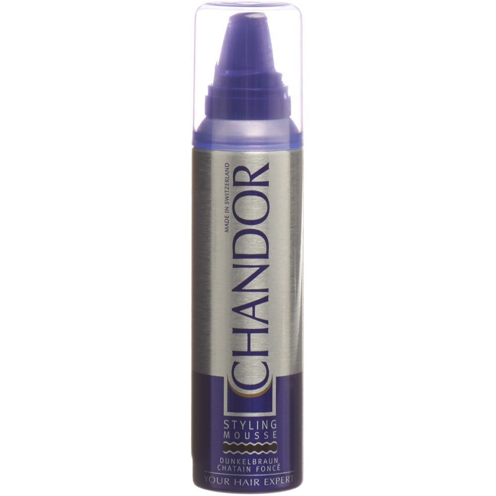 Chandor Colour Mousse Coiffante Brun Foncé