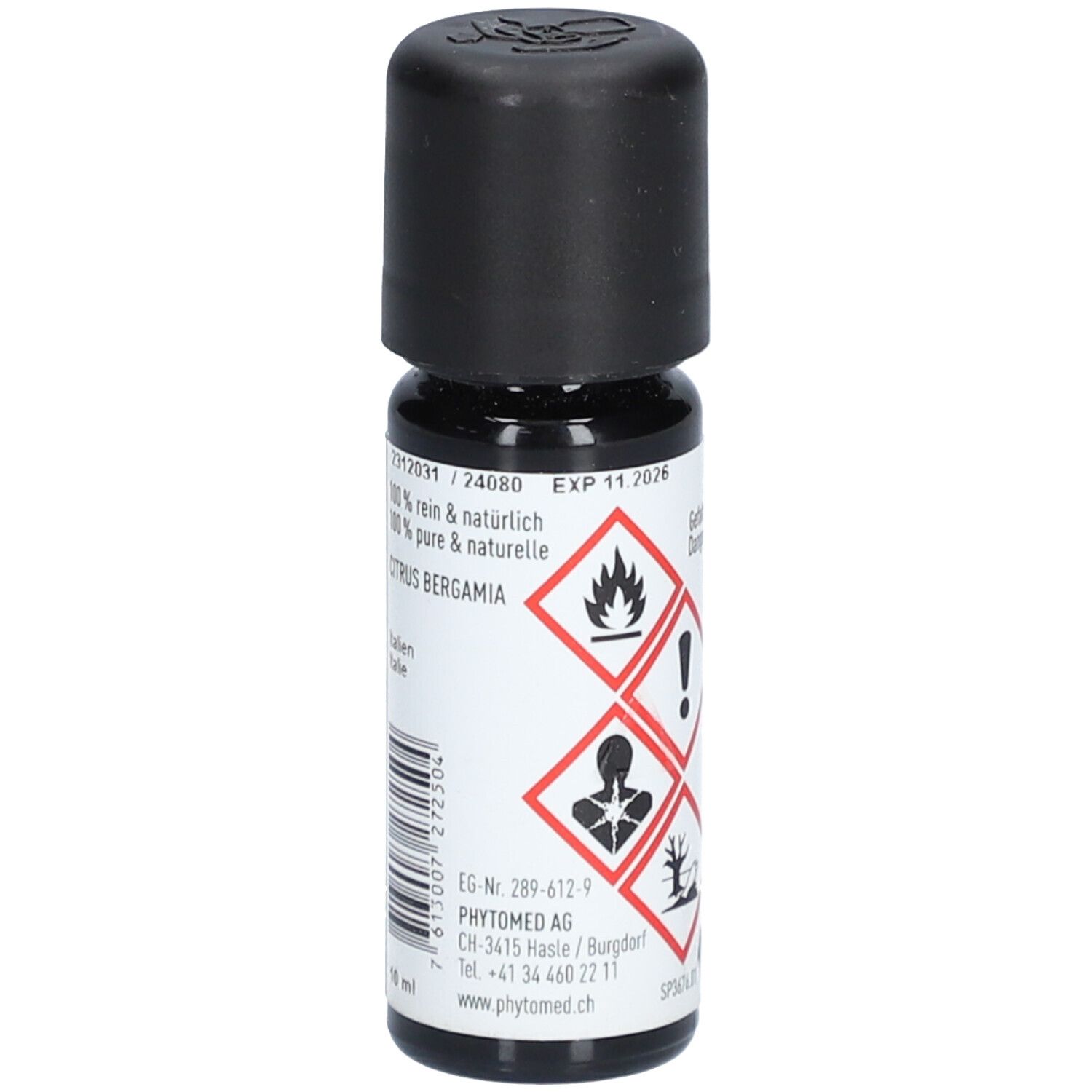 PHYTOMED Bio etherische olie van bergamot 10 ml