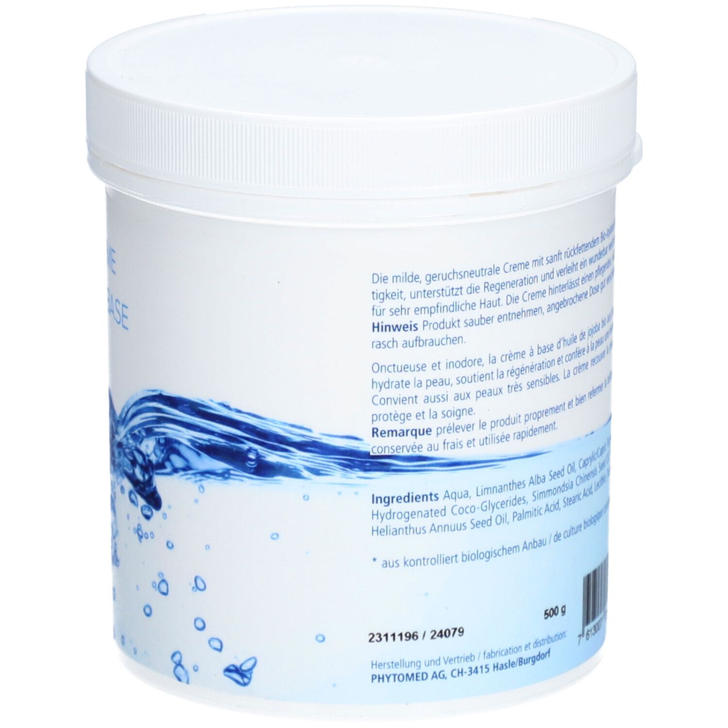 PHYTOMED Basiscrème met jojoba-olie
