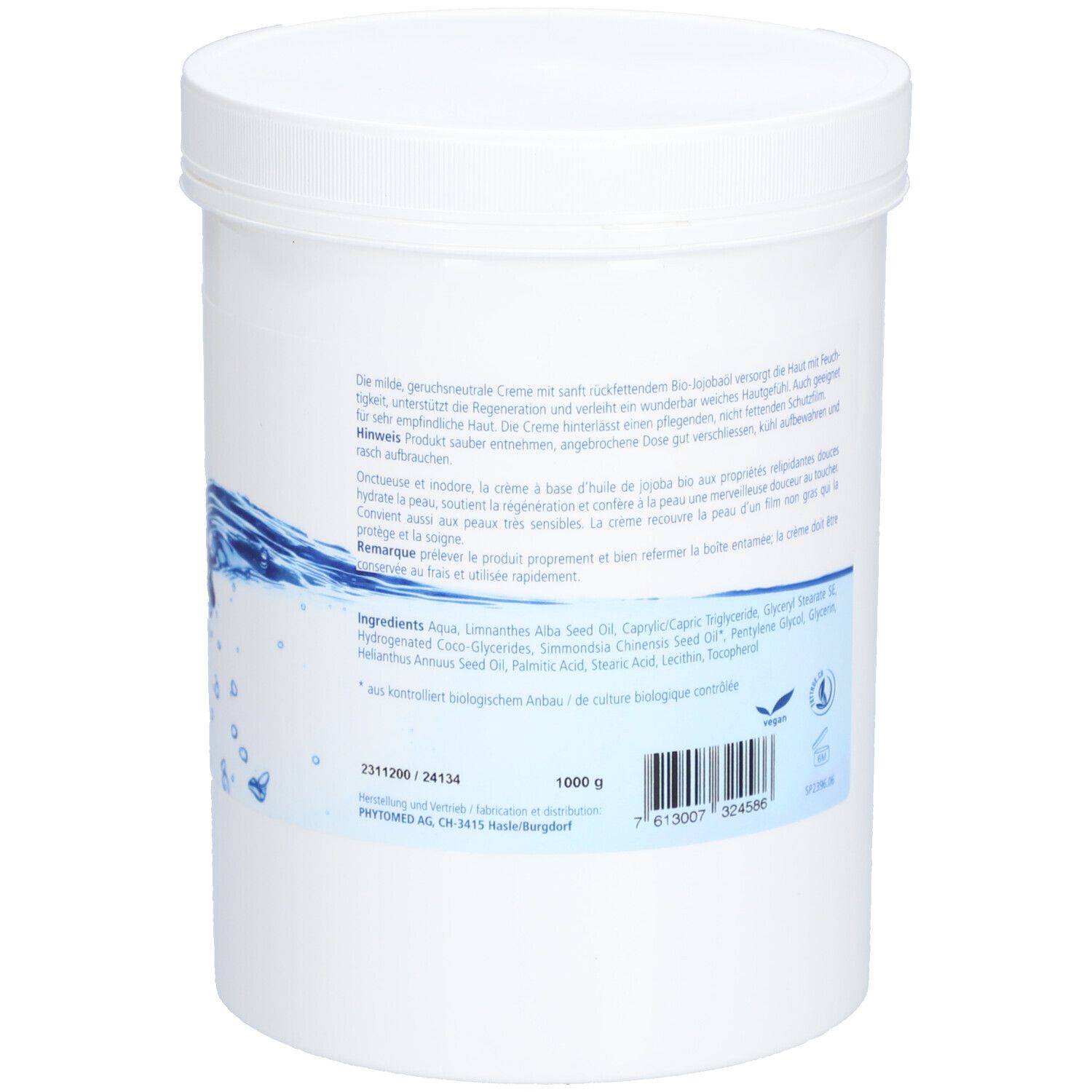 PHYTOMED Basiscrème met jojoba-olie