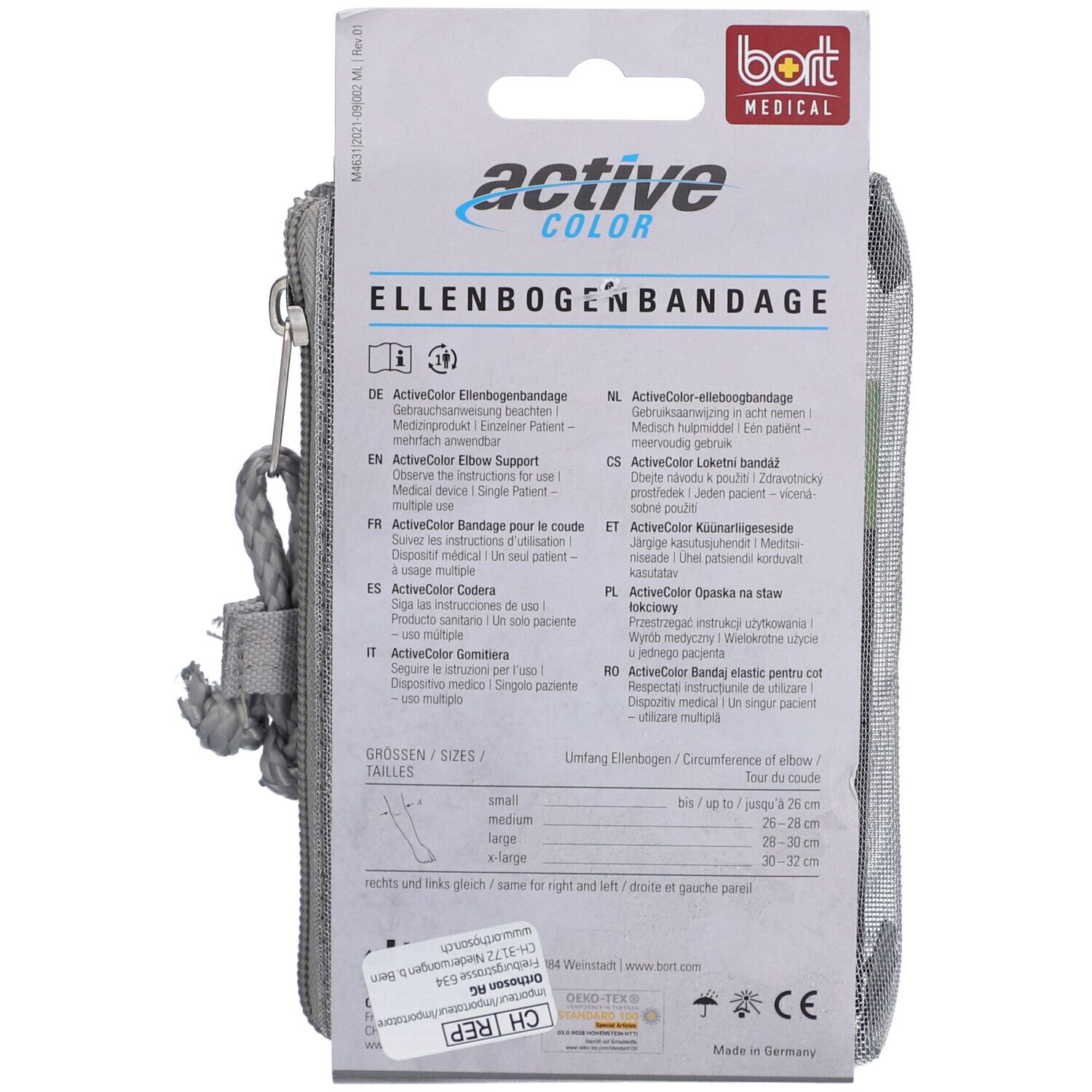 BORT ActiveColor® Elleboogsteun Gr. L hoog