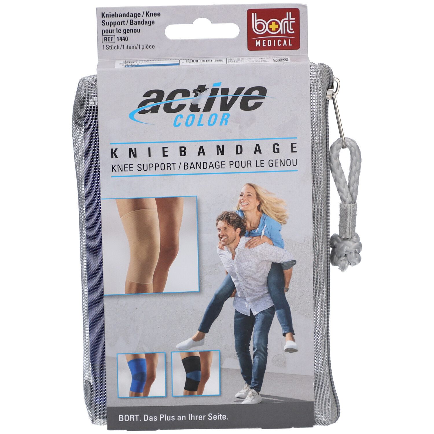BORT ActiveColor® genouillère Gr. XL blue