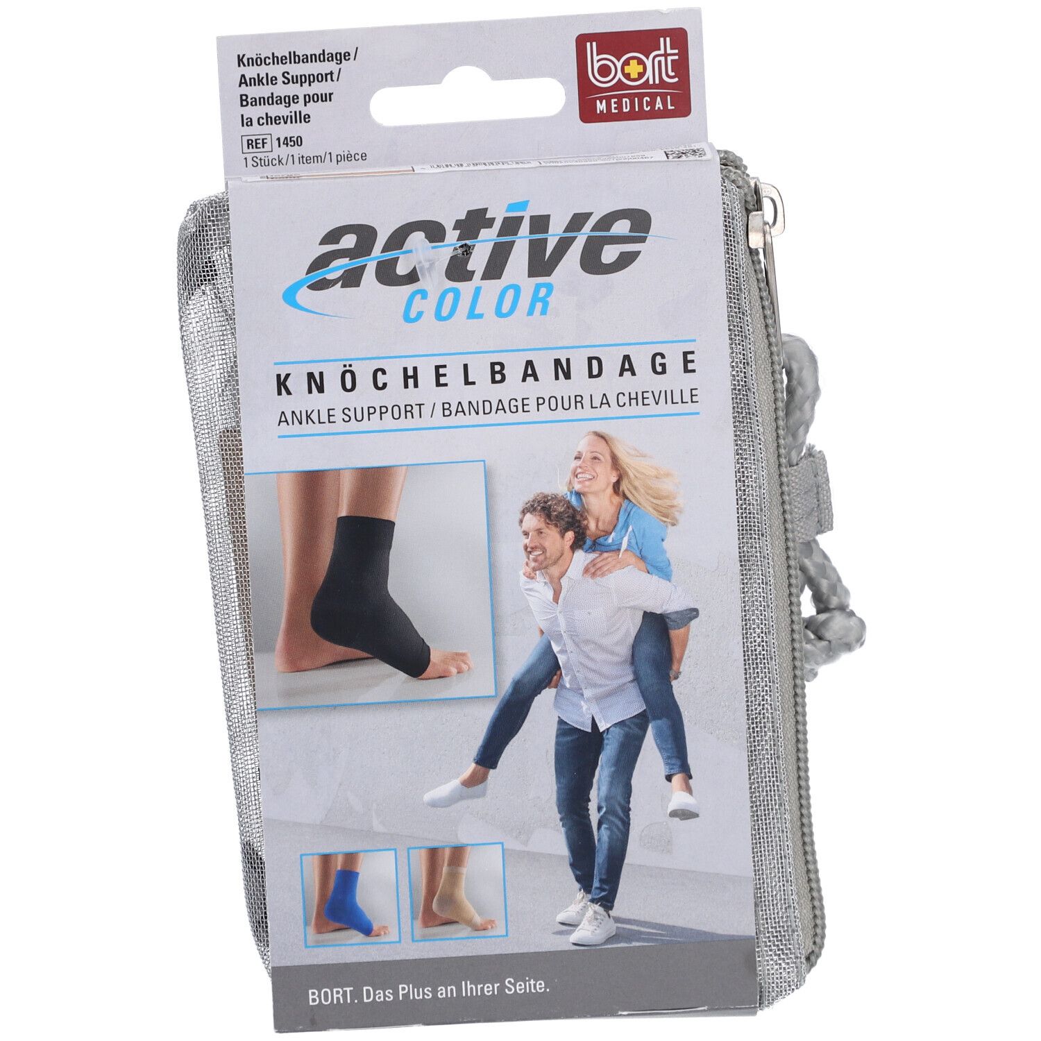 BORT ActiveColor® enkelbandage maat L huid