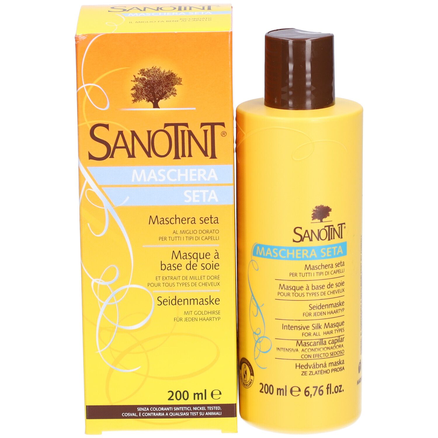 SANOTINT Masque capillaire à la soie