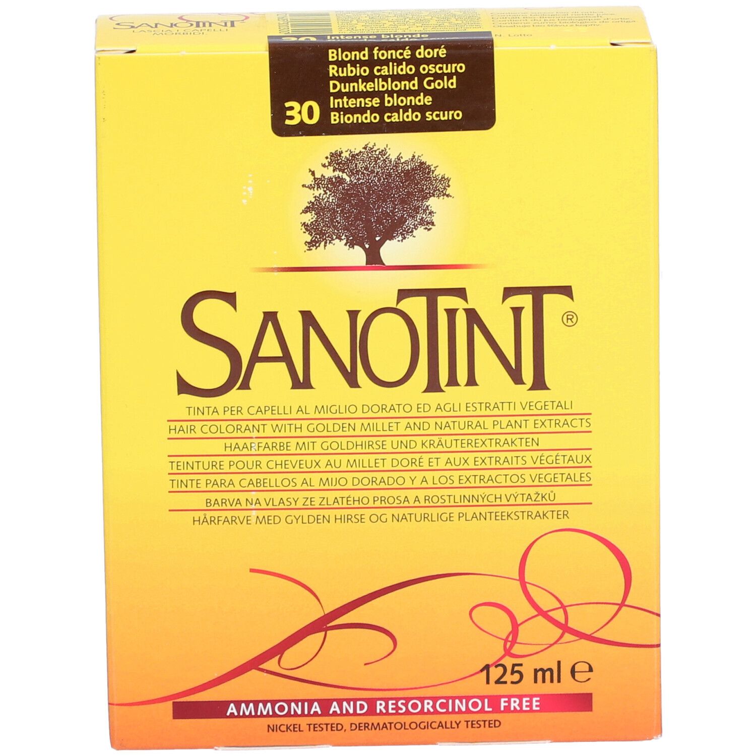 SANOTINT® Haarkleur 30 Donker Goudblond