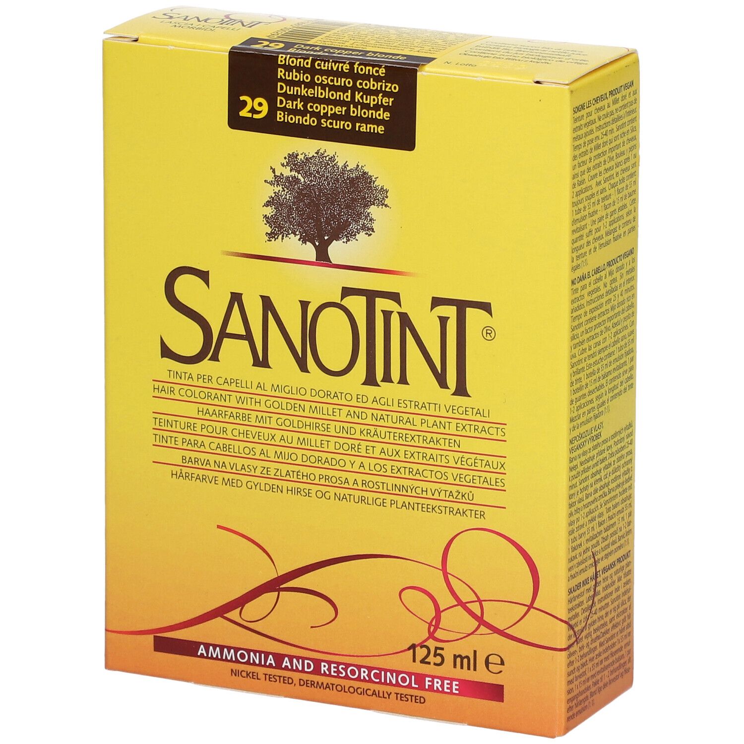 SANOTINT® Haarverf 29 Donker Koperblond