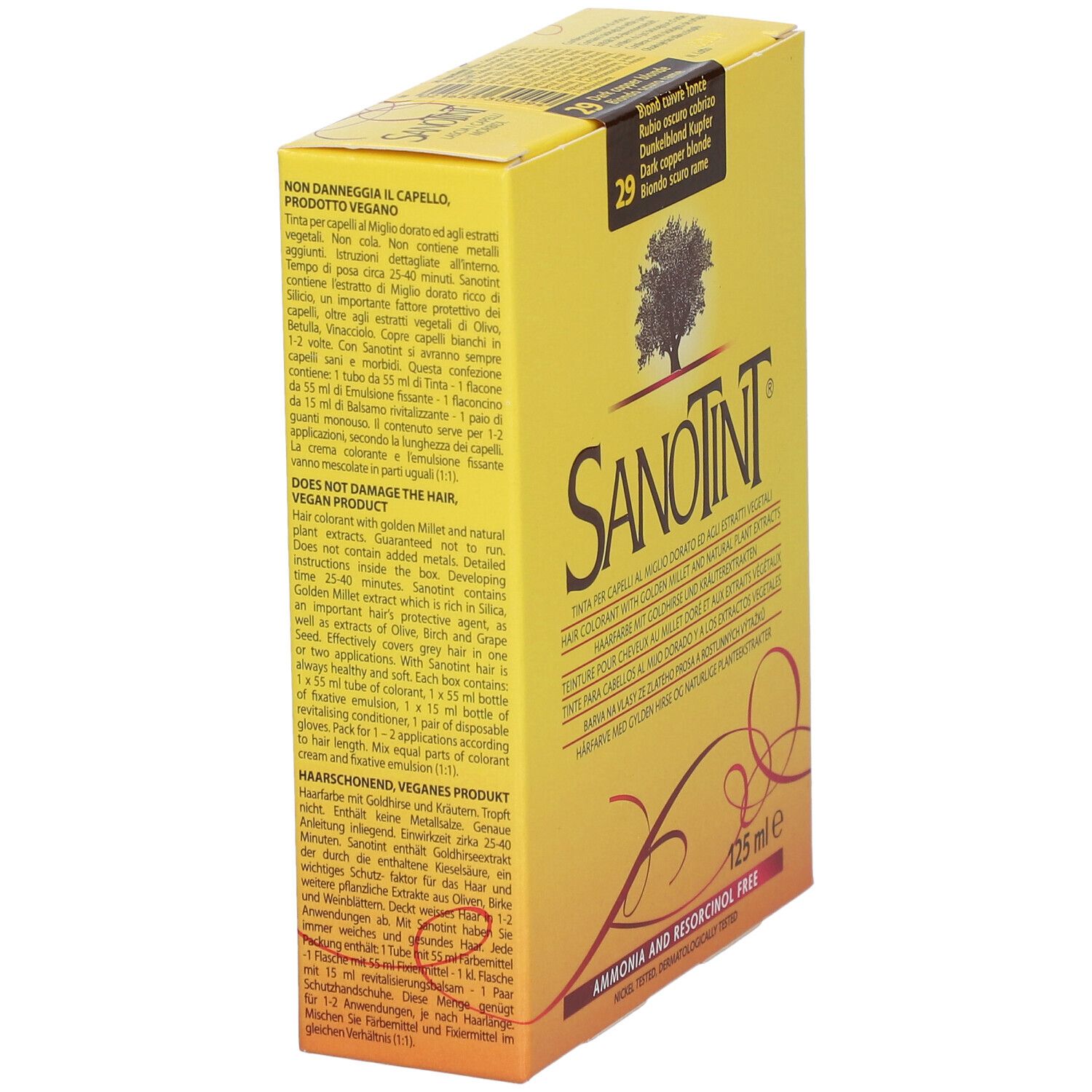 SANOTINT® Haarverf 29 Donker Koperblond
