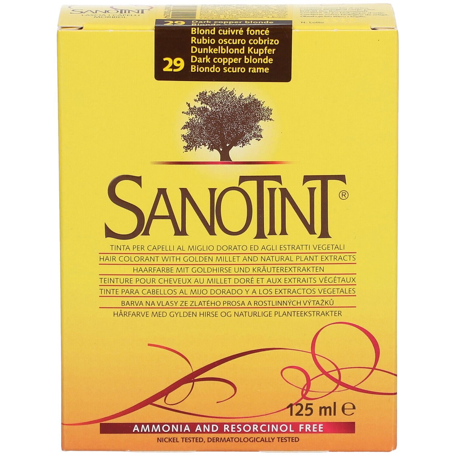 SANOTINT® Haarverf 29 Donker Koperblond