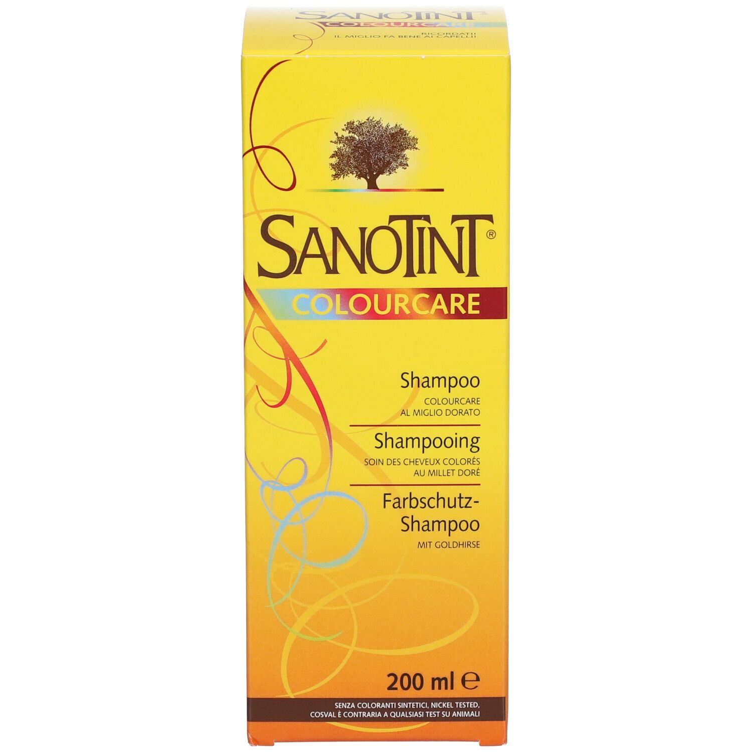 SANOTINT® Shampoing soin des cheveux colorés au millet doré