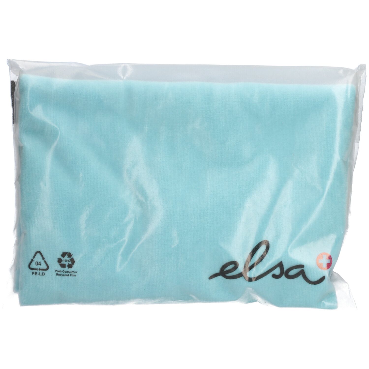 ELSA Kissenbezug 50x11cm Velours hellblau
