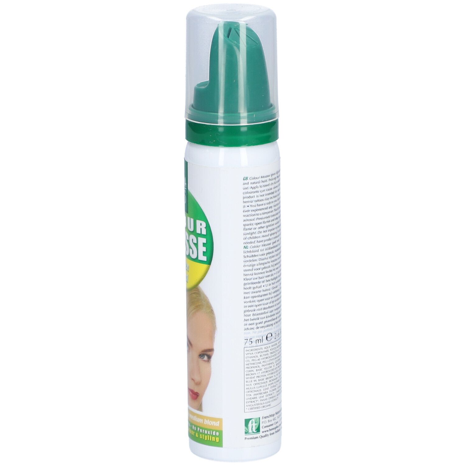 Hennaplus Kleurmousse 8.3 Goudblond