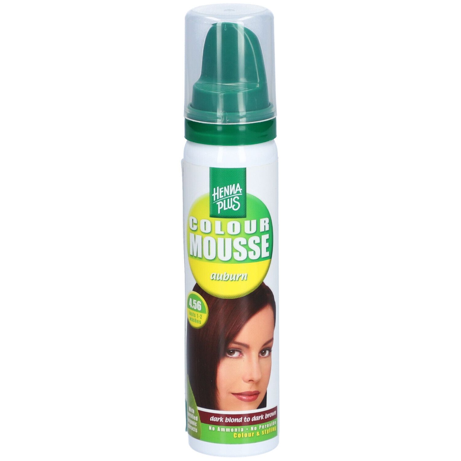 Hennaplus Mousse Colorante – Auburn 4.56