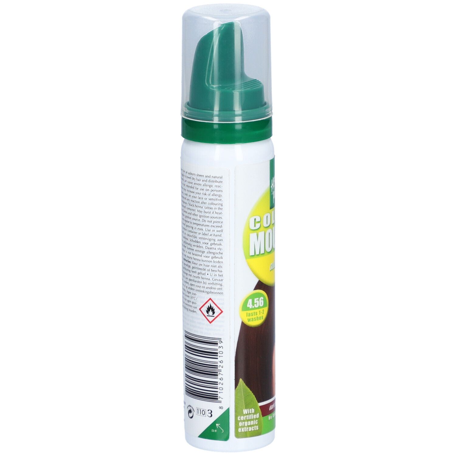 Hennaplus Mousse Colorante – Auburn 4.56