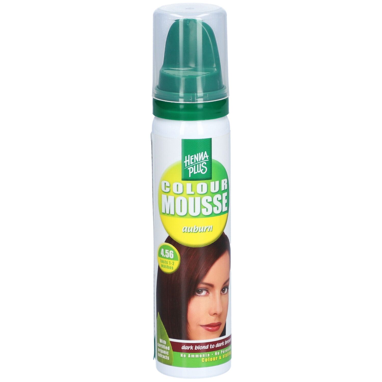 Hennaplus Mousse Colorante – Auburn 4.56