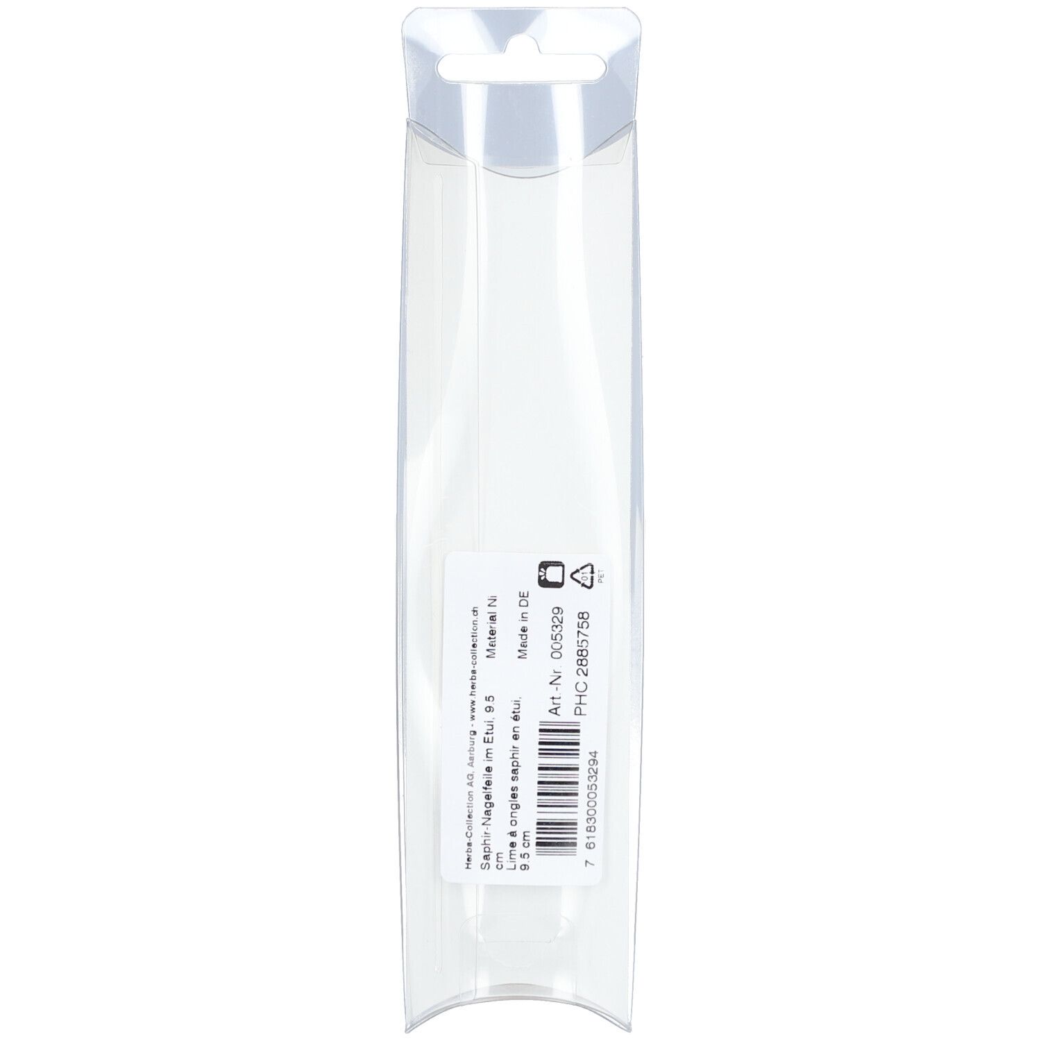 Herba Lime à Ongles Saphir Chromée 9 cm