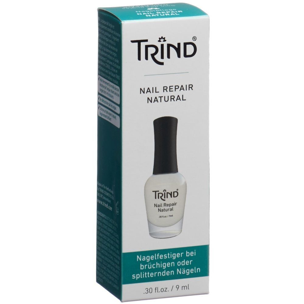 Trind® Nail Repair Natural -Fixateur d'ongles en cas d'ongles cassants ou dédoublés