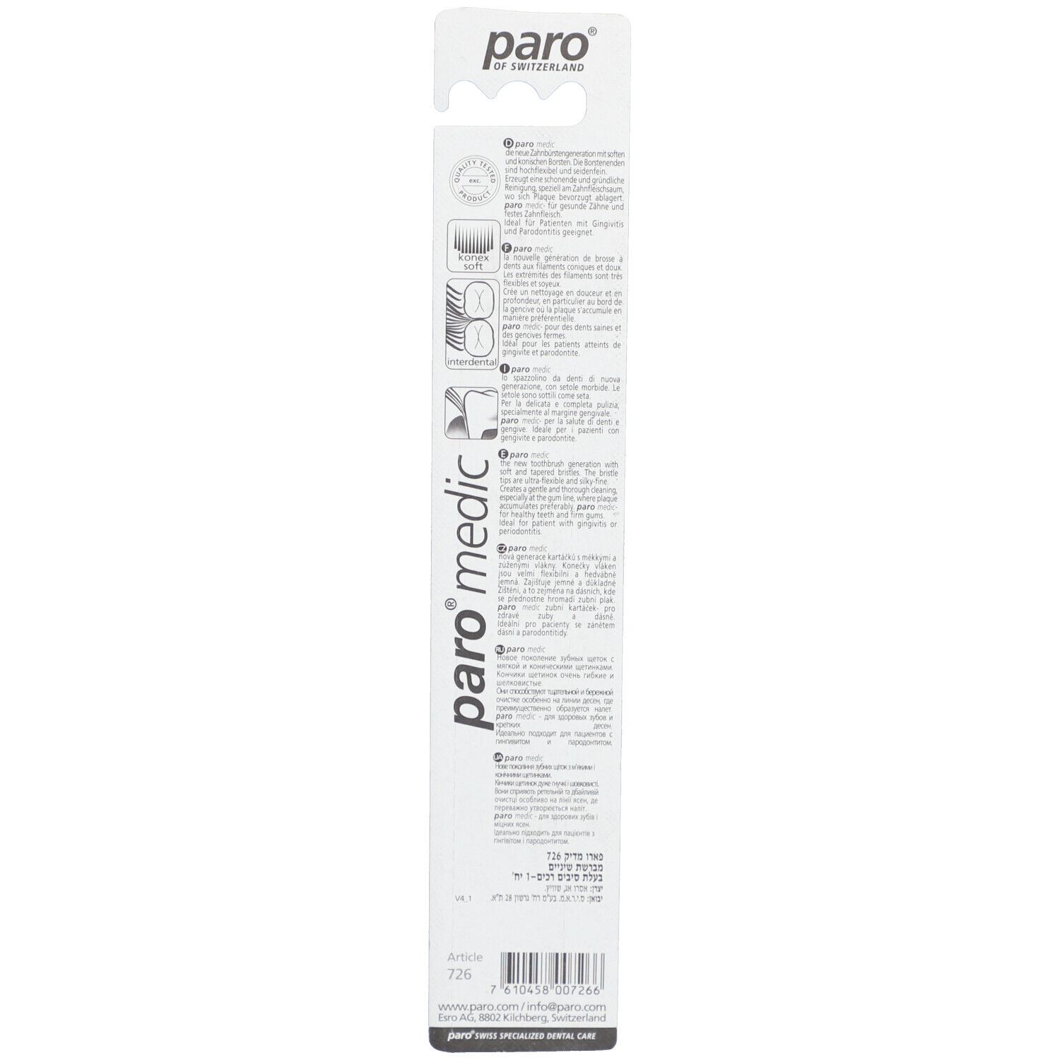 paro® Medic Brosse à dents
