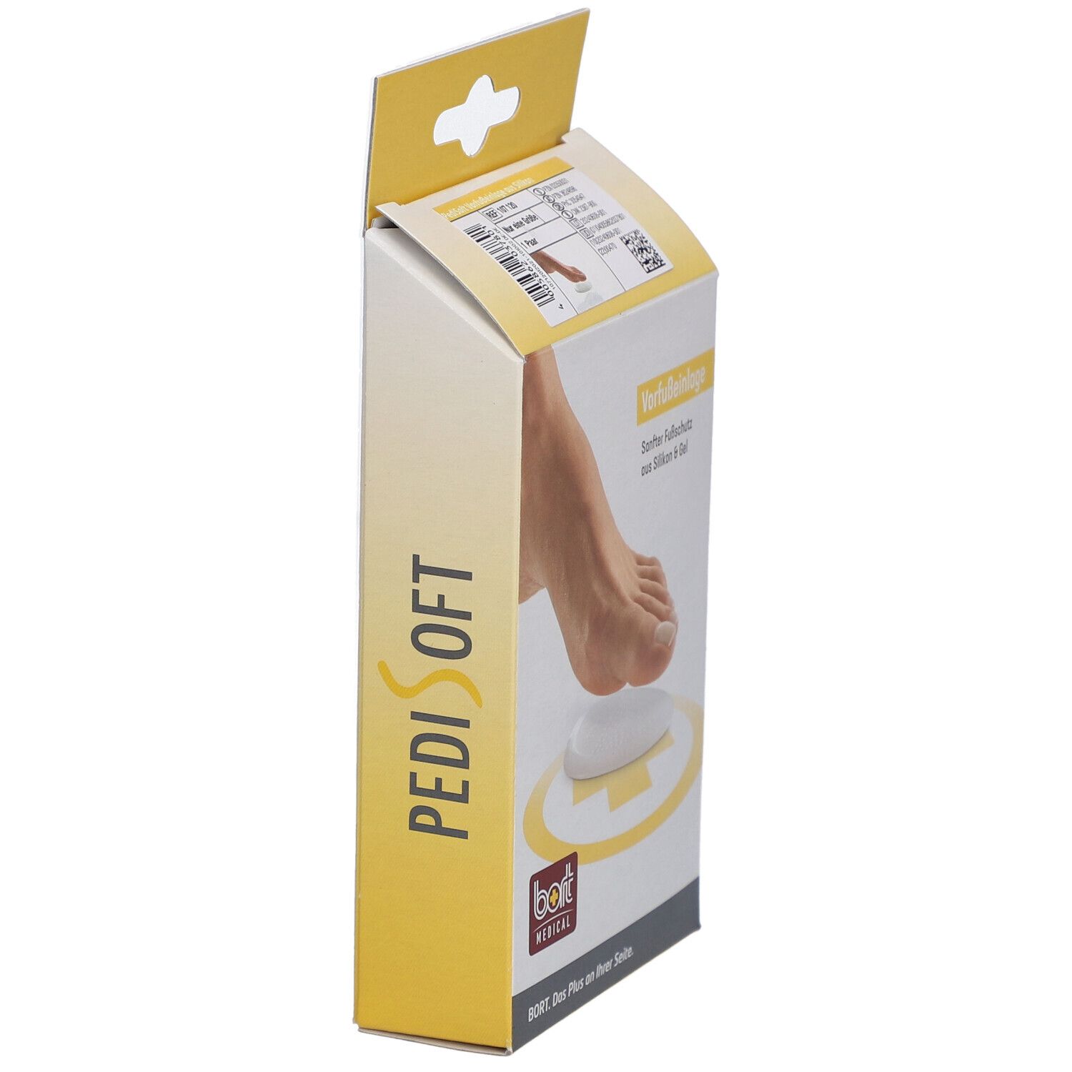 Semelle orthopédique pour l'avant-pied Bort PediSoft - soulagement de la pression à l'avant-pied