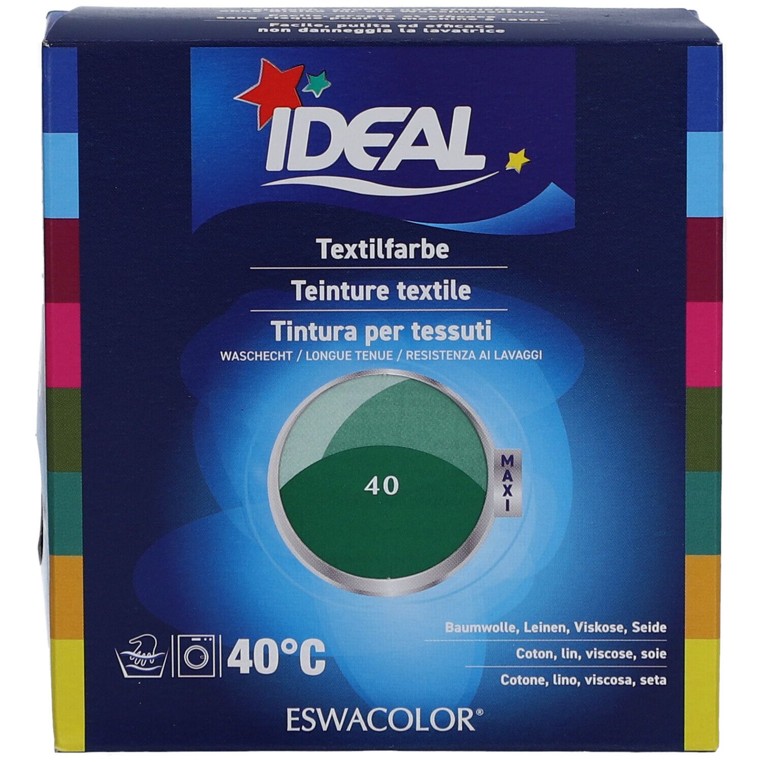 IDEAL Maxi Langhoudende Textielverf - 40 Medium groen