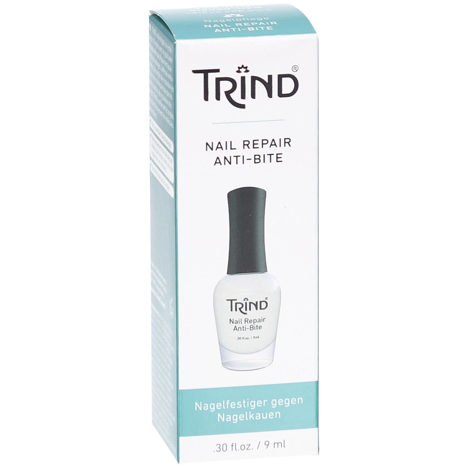 Trind Nail Repair Anti-Bite flesje en doosje. 9 ml.
