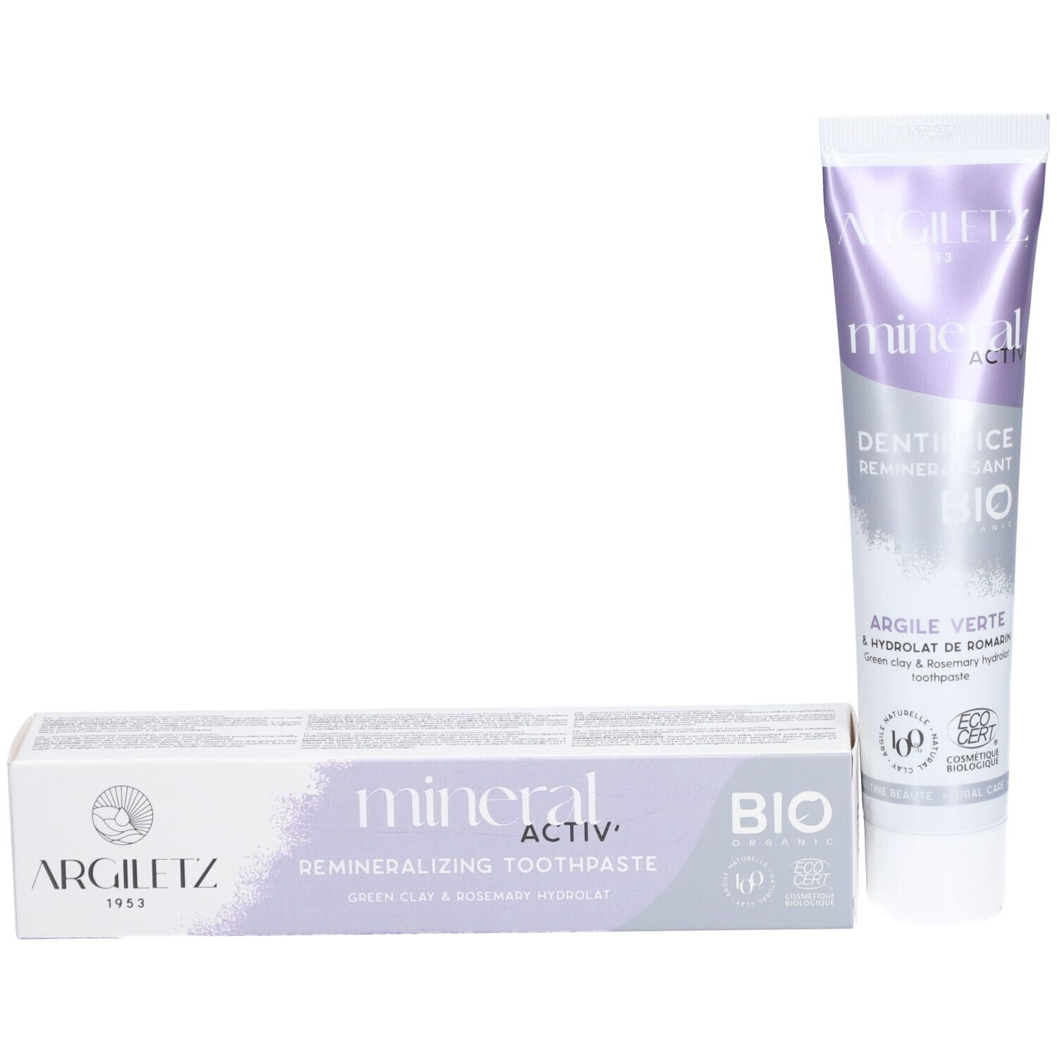 ARGILETZ dentifrice romarin bio