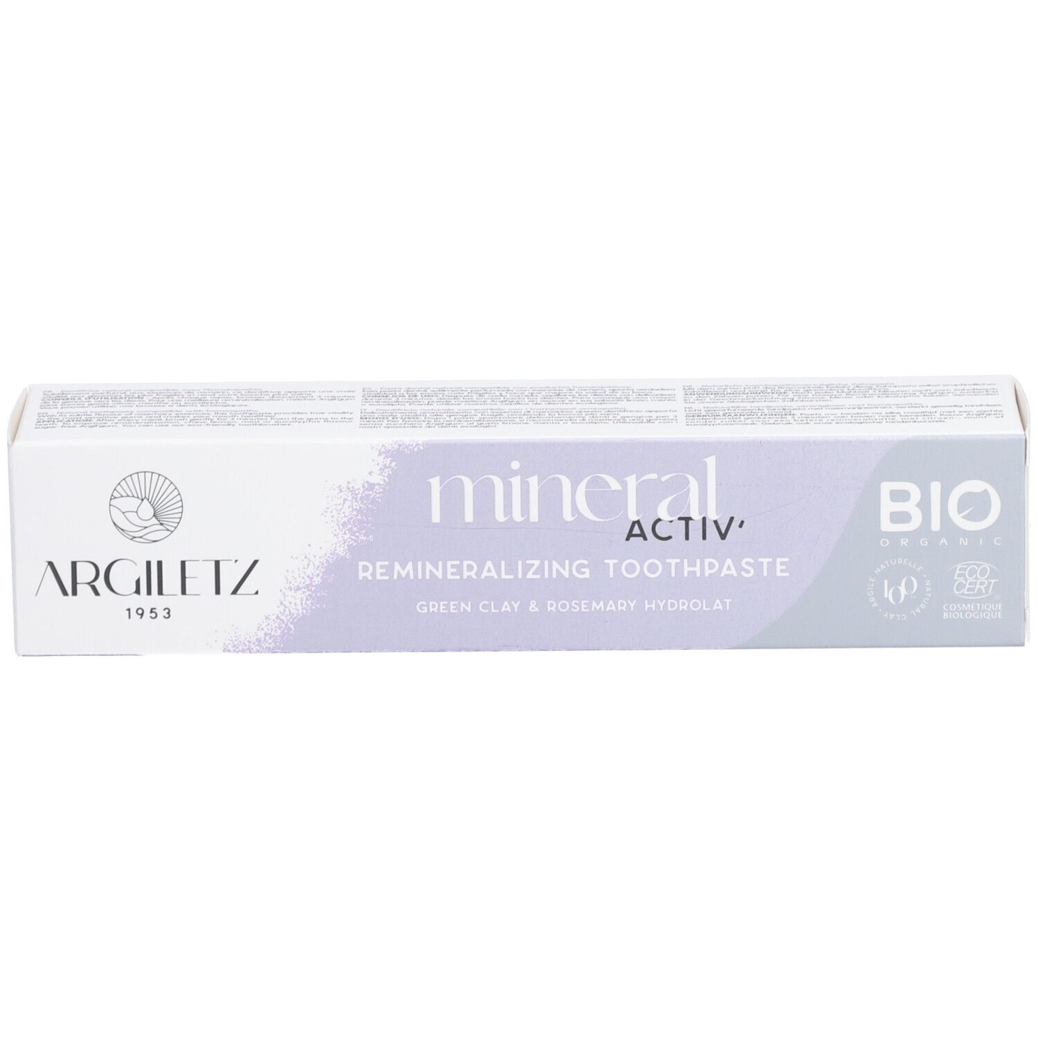 ARGILETZ dentifrice romarin bio
