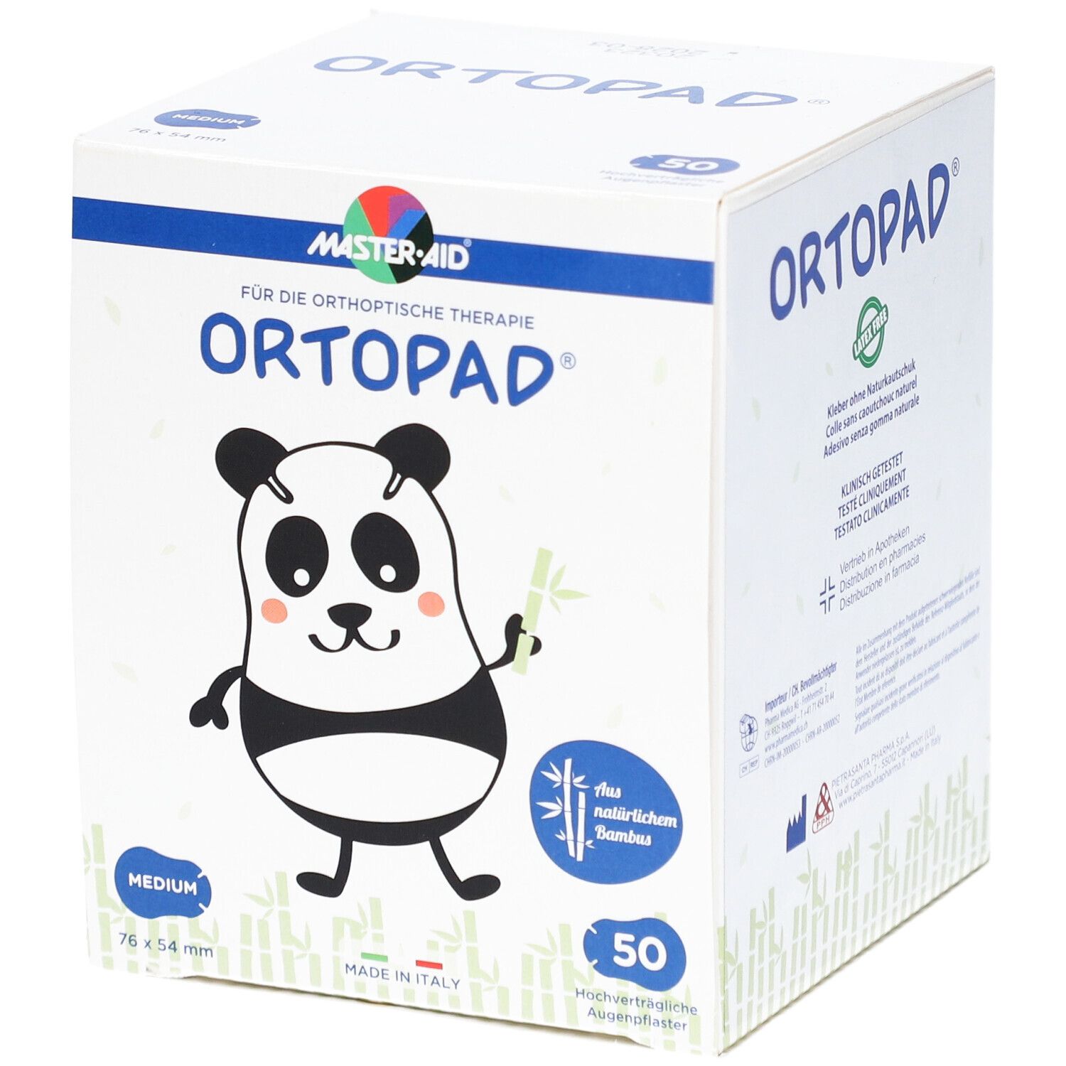 Ortopad® Oogpleister Medium Wit 2-4 Jaar