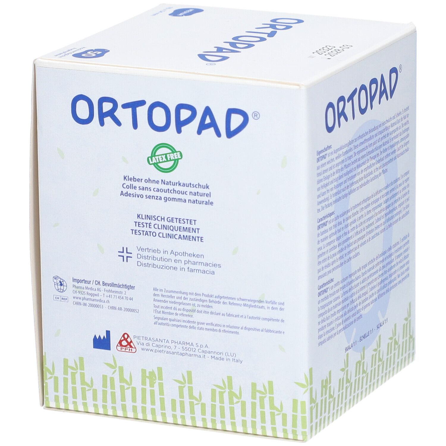 Ortopad® Oogpleister Medium Wit 2-4 Jaar