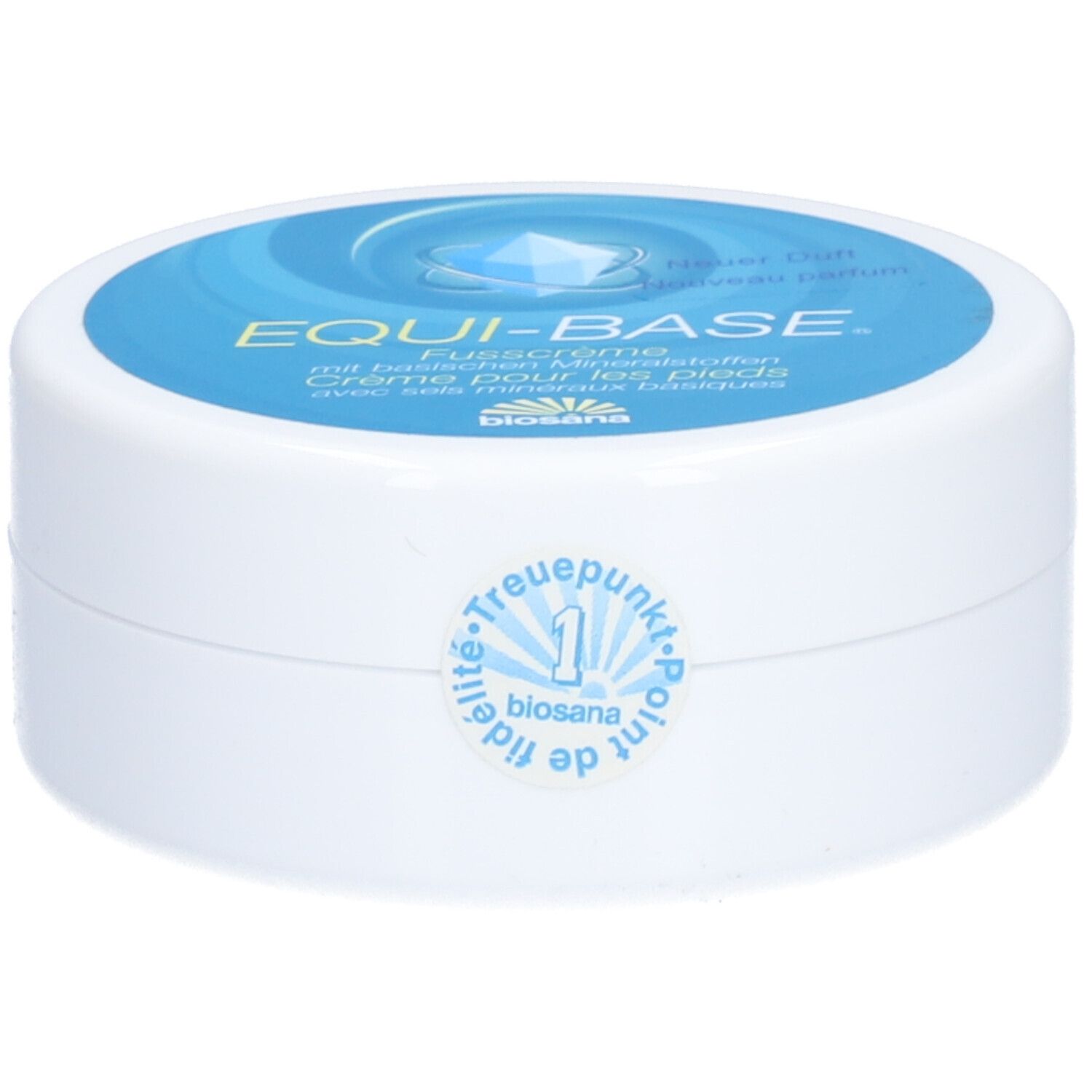 BIOSANA EQUI-BASE® Crème pour les pieds avec sels minéraux basiques