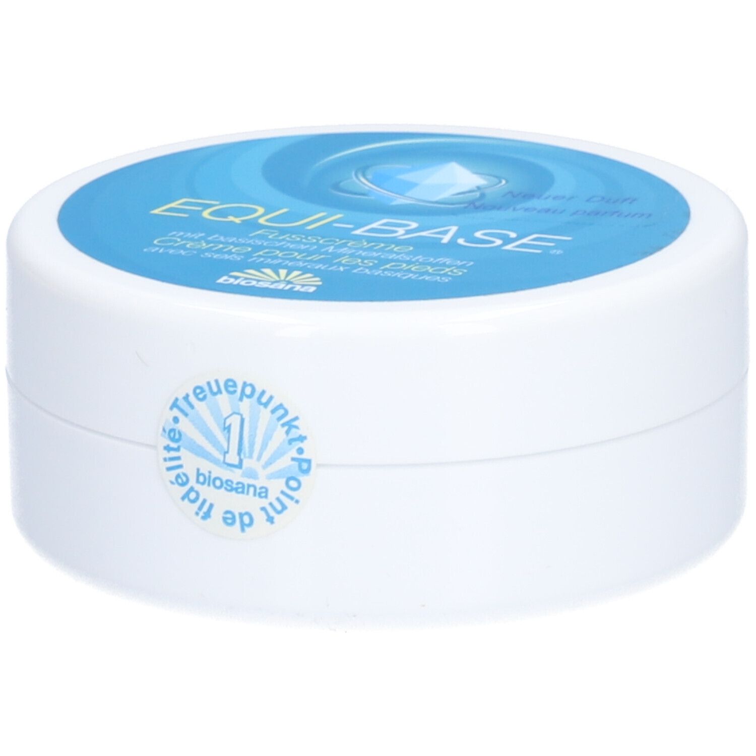 BIOSANA EQUI-BASE® Crème pour les pieds avec sels minéraux basiques
