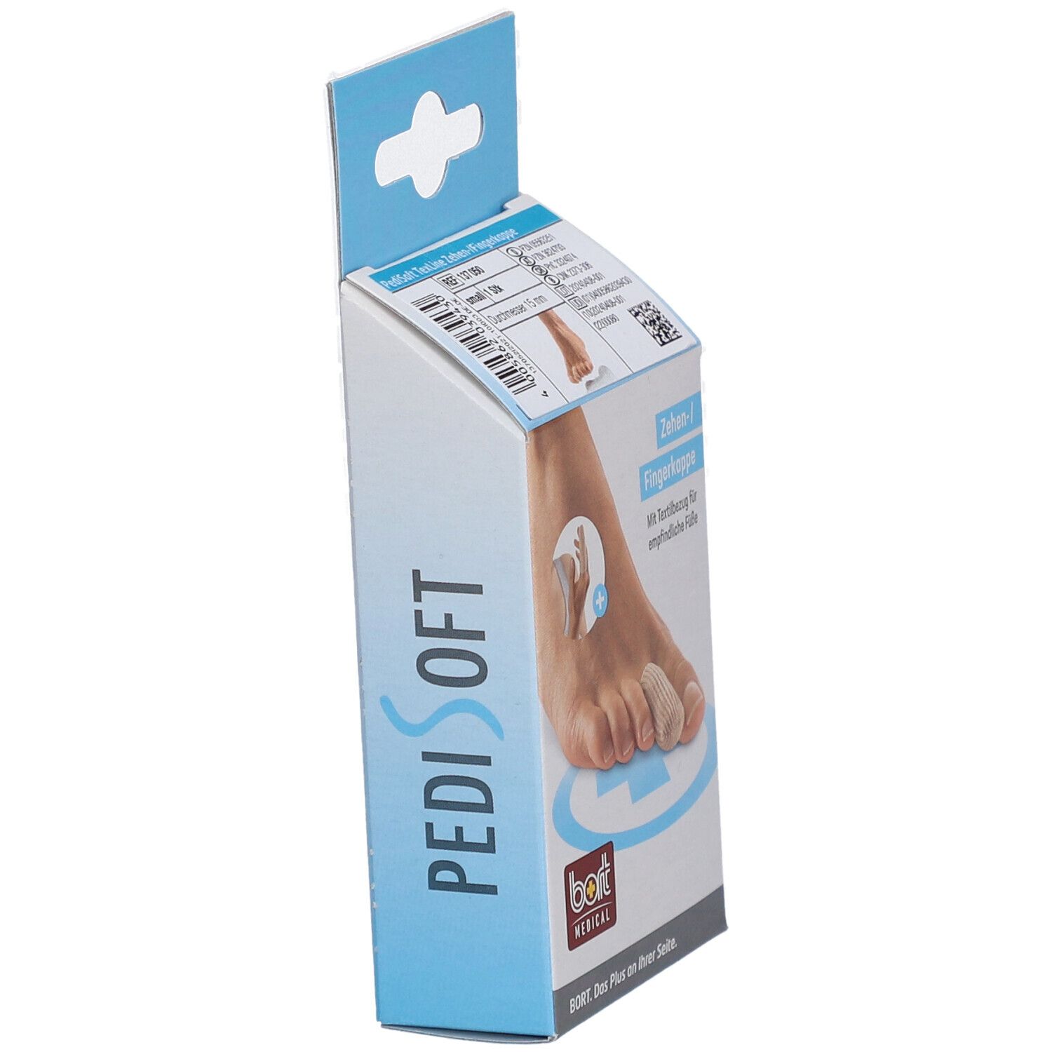 Bort PediSoft TexLine teen-/vingerbescherming
