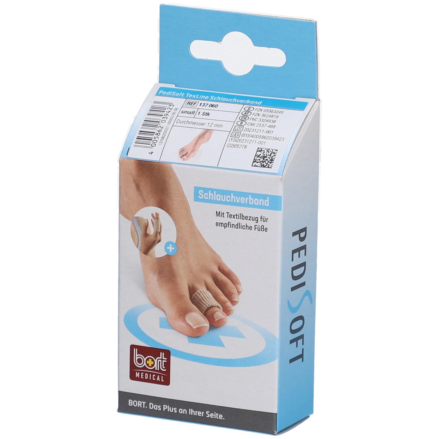 BORT PediSoft® TexLine bandage tubulaire taille S